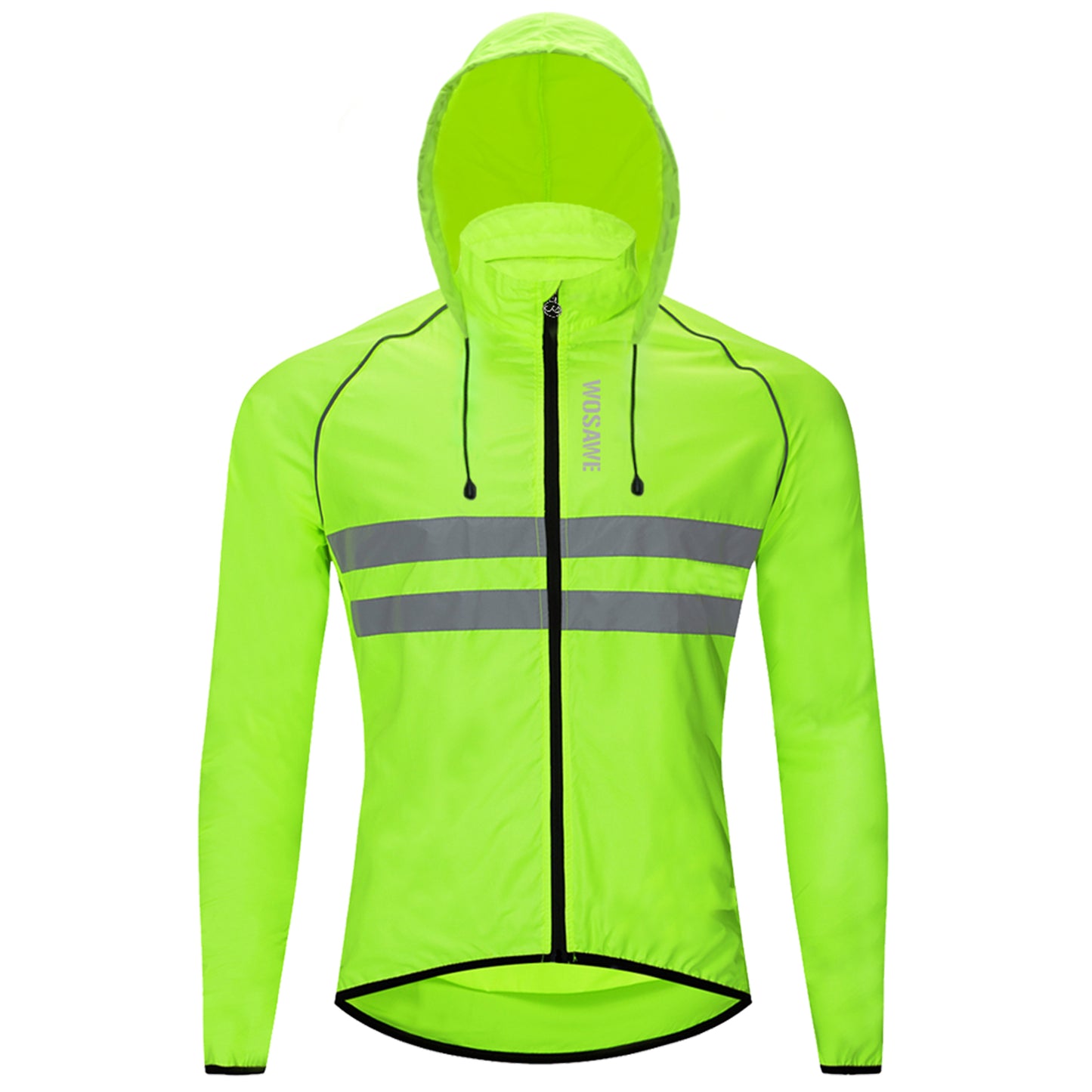 Herren Fahrradjacke mit Kapuze – Leicht, Atmungsaktiv & Winddicht