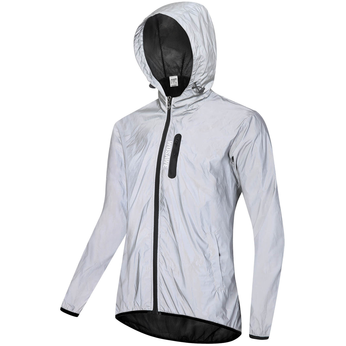 Reflektierende Fahrradjacke für Damen und Herren – Leichte MTB-Windjacke