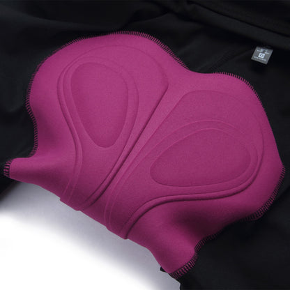 Damen 2-in-1 MTB Fahrradhose mit 4D Sitzpolster – Atmungsaktiv & Schnelltrocknend