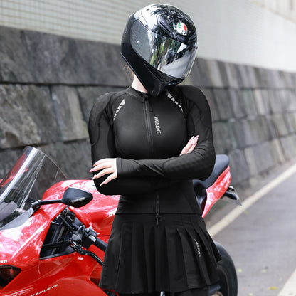 Damen Motorradjacke – Komfortabel, Atmungsaktiv und Schweißableitend