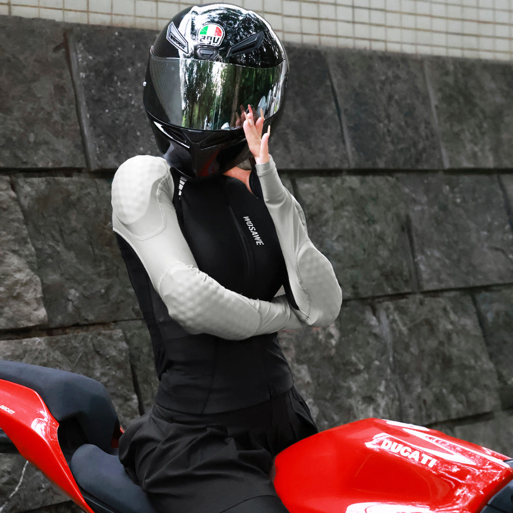 Damen Motorradjacke – Komfortabel, Atmungsaktiv und Schweißableitend