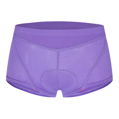 Damen Radunterhose mit 3D-Gelpolster – Atmungsaktiv & Stoßdämpfend