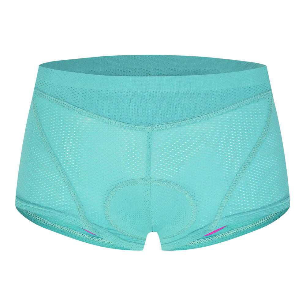Damen Radunterhose mit 3D-Gelpolster – Atmungsaktiv & Stoßdämpfend