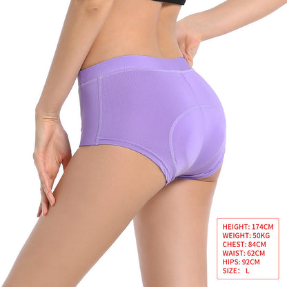 Damen Radunterhose mit 3D-Gelpolster – Atmungsaktiv & Stoßdämpfend
