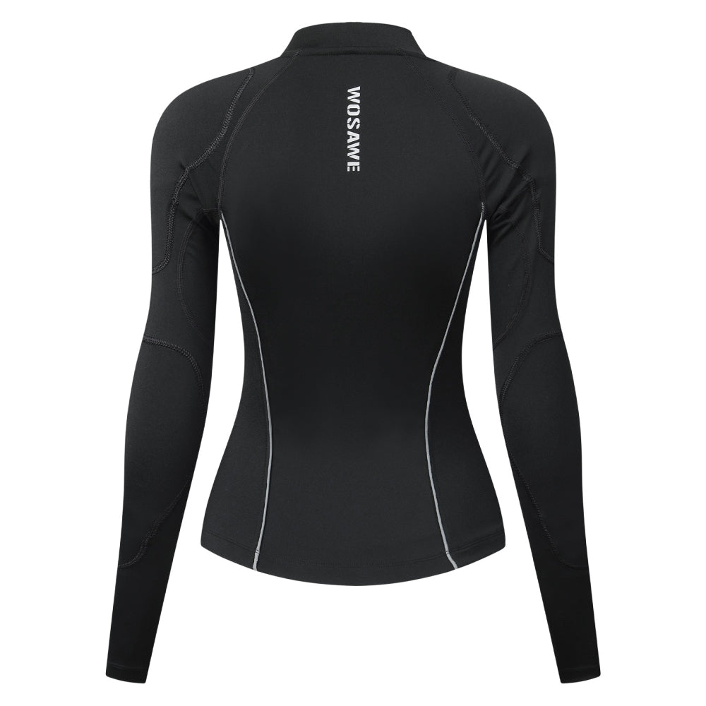 Damen Thermo Motorradjacke, Reflektierend & Fleece Gefüttert (Ohne Protektoren)