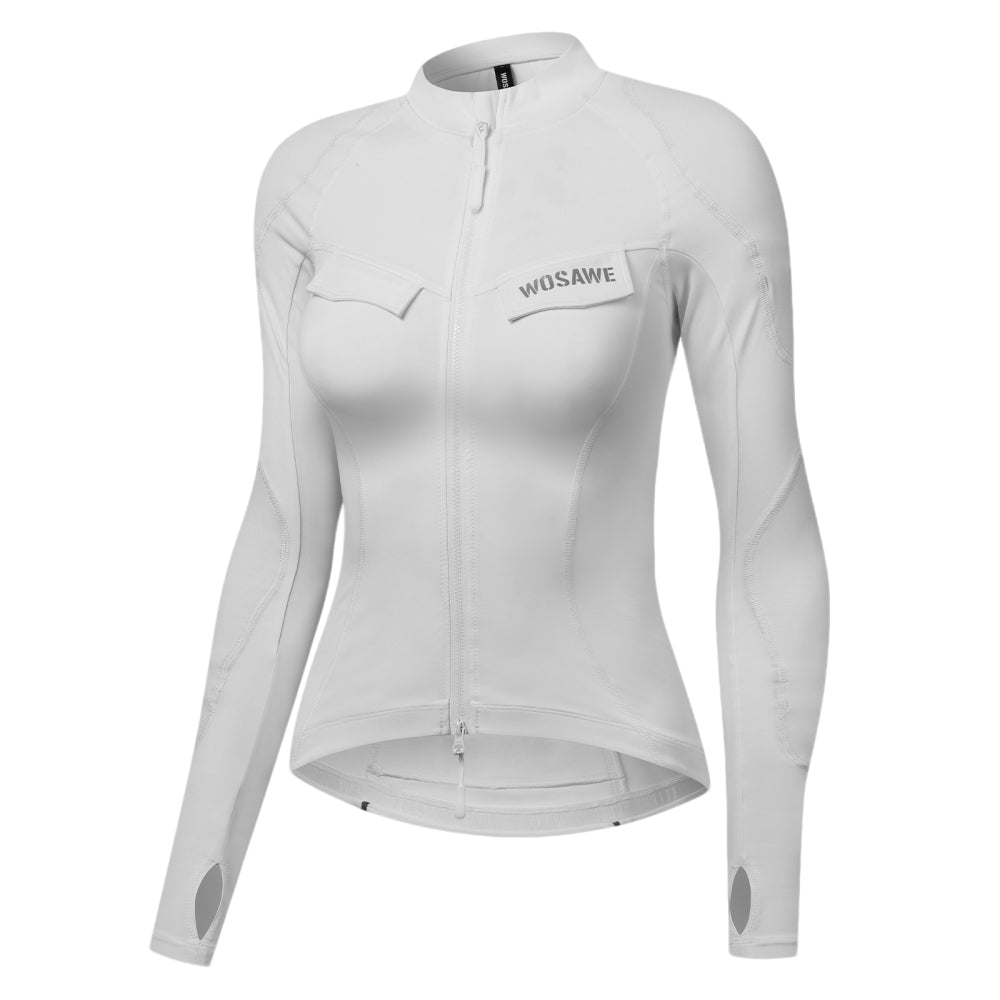 Damen Thermo Motorradjacke, Reflektierend & Fleece Gefüttert (Ohne Protektoren)
