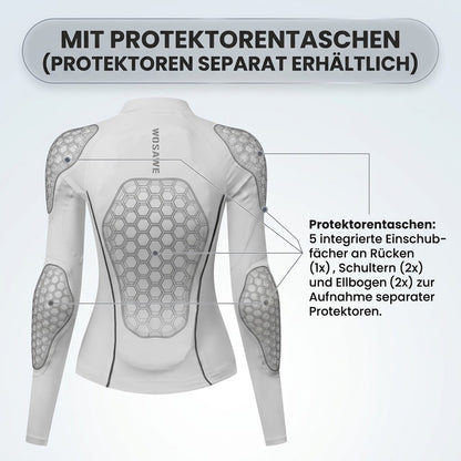 Damen Thermo Motorradjacke, Reflektierend & Fleece Gefüttert (Ohne Protektoren)