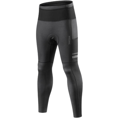 Fahrradhose Lang Herren– Atmungsaktiv mit 4D Sitzpolster & Seitentaschen