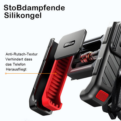 Handyhalterung Fahrrad Stoßdämpfend mit Anti-Rutsch