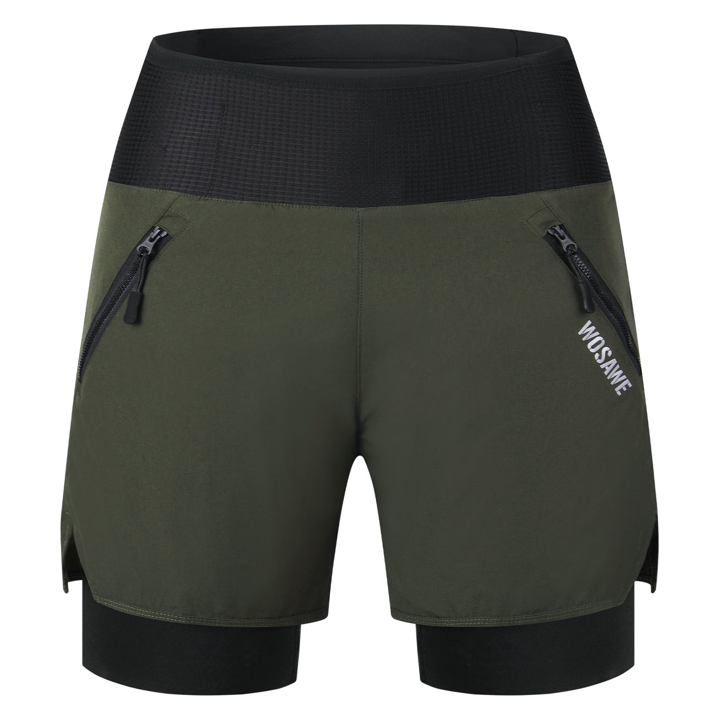 Herren 2-in-1 MTB Fahrradhose – Gepolstert, Atmungsaktiv und Schnelltrocknend