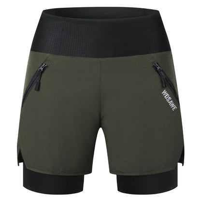 Herren 2-in-1 MTB Fahrradhose – Gepolstert, Atmungsaktiv und Schnelltrocknend