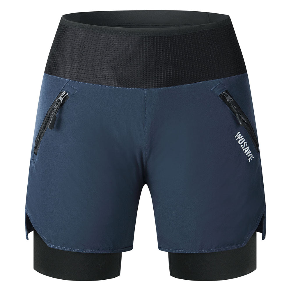 Herren 2-in-1 MTB Fahrradhose – Gepolstert, Atmungsaktiv und Schnelltrocknend