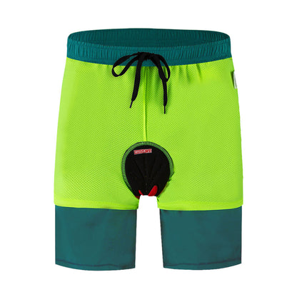 Herren Baggy Fahrradhose mit 3D-Sitzpolster – MTB Radhose für Freizeit und Radfahren