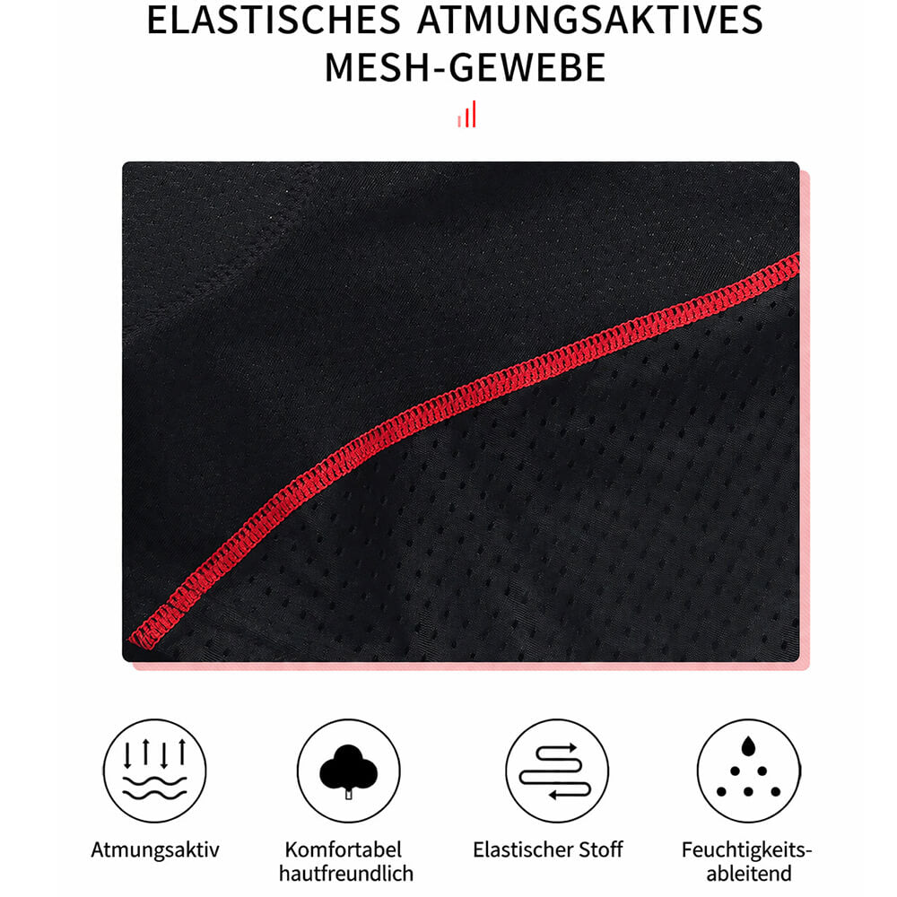 Herren Fahrrad-Innenhose mit 5D-Gelpolster – Atmungsaktiv