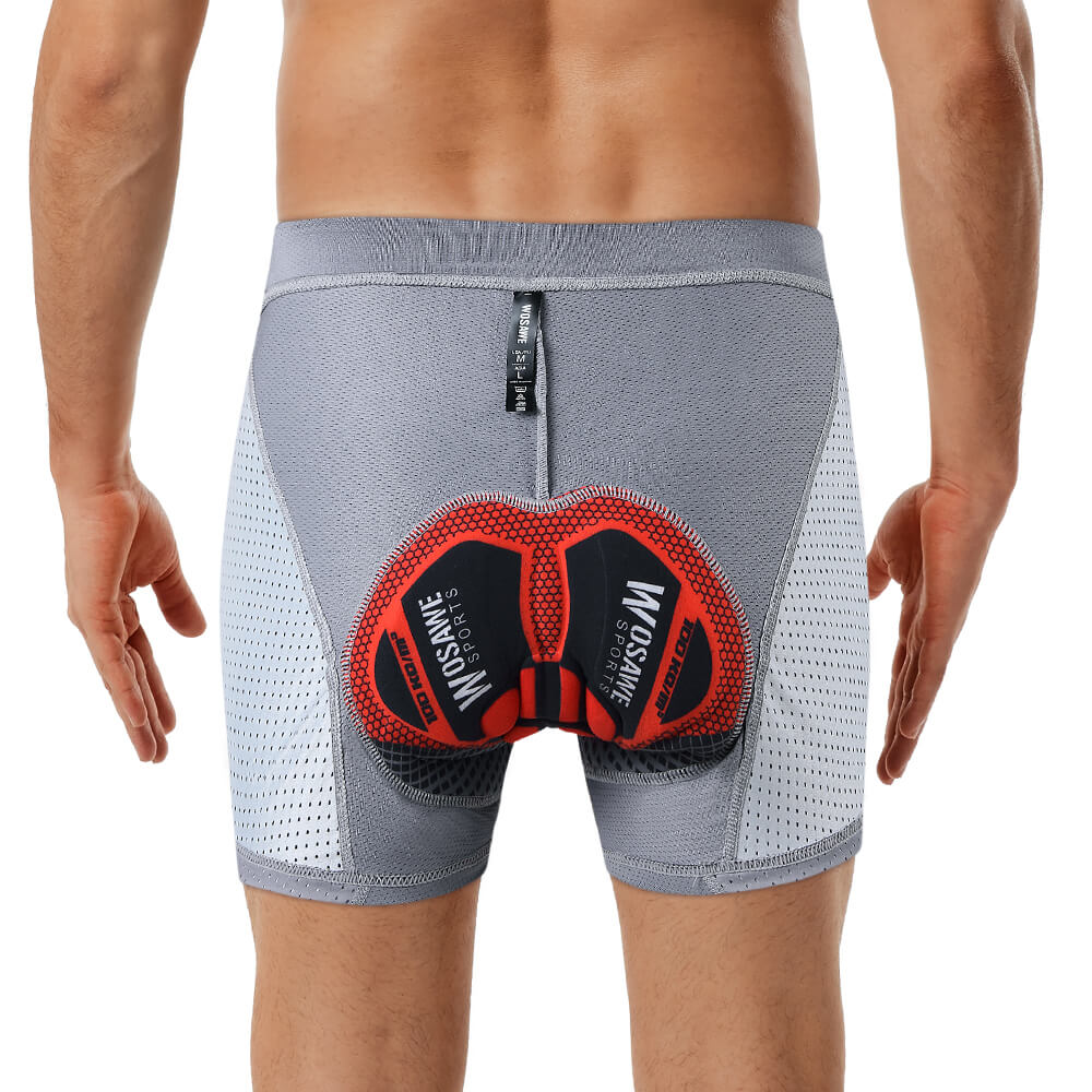 Herren Fahrrad-Innenhose mit 5D-Gelpolster – Atmungsaktiv