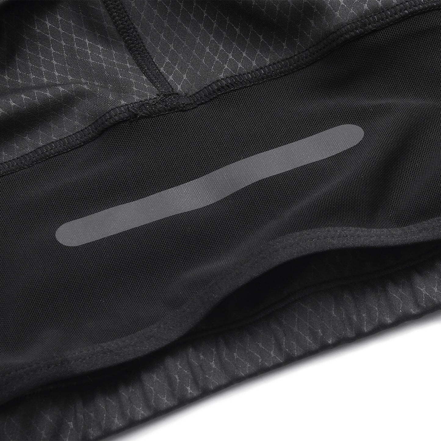 Herren Fahrrad-Kompressionsshorts mit Sitzpolster und Cargo-Taschen