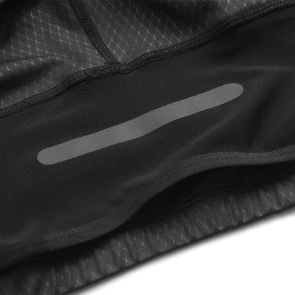 Herren Fahrrad-Kompressionsshorts mit Sitzpolster und Cargo-Taschen