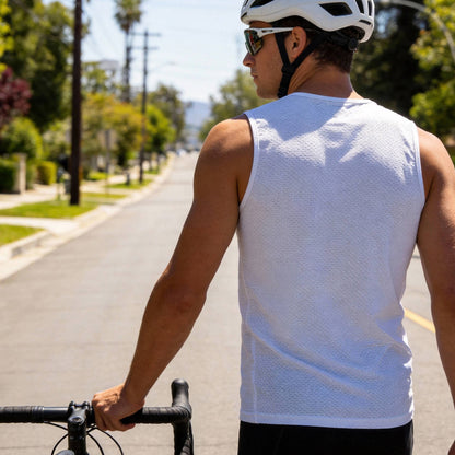 Herren Fahrrad Meshweste Atmungsaktiv Ärmellos