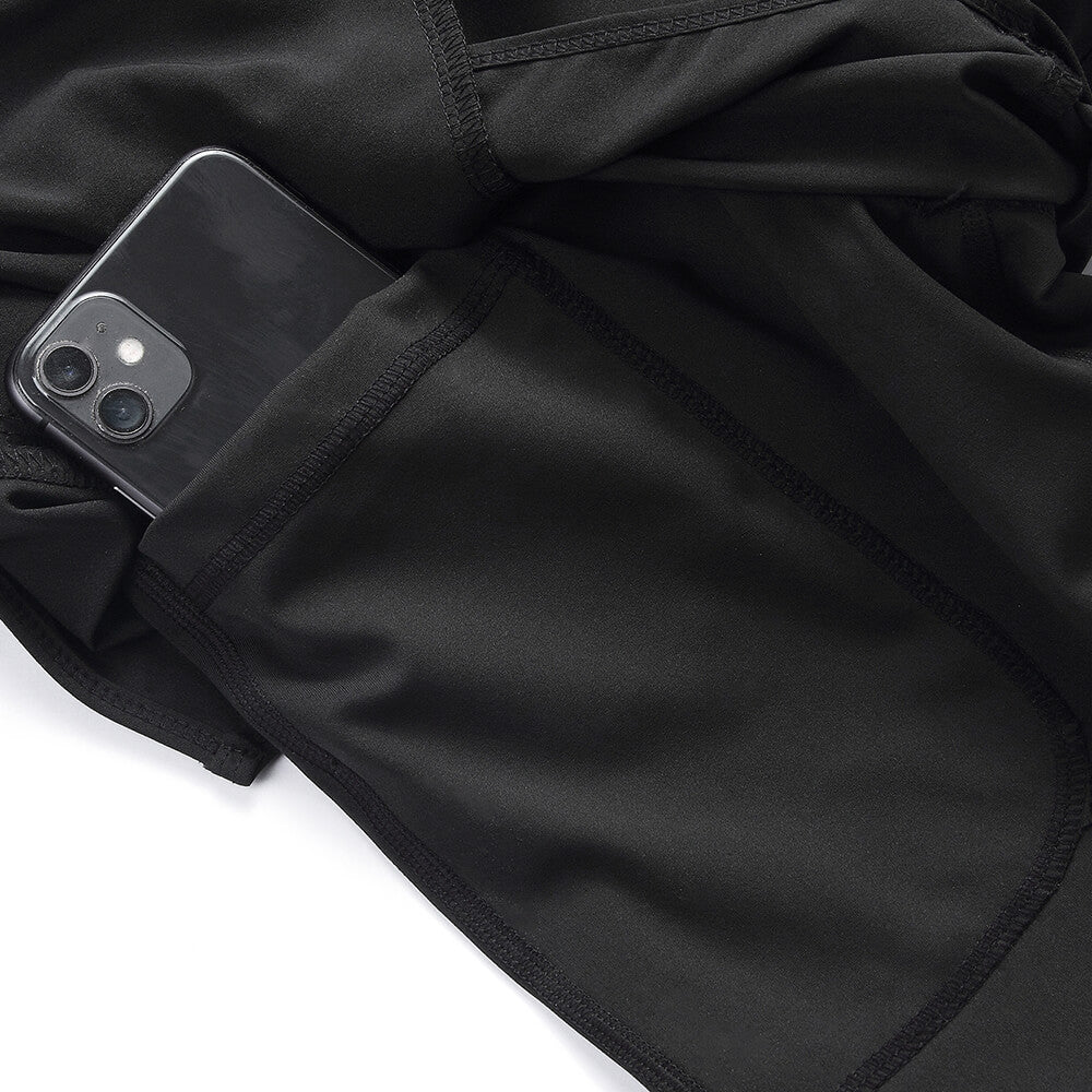 Herren Fahrradhose 2-in-1 mit Sitzpolster – Atmungsaktiv & Schnell trocknend