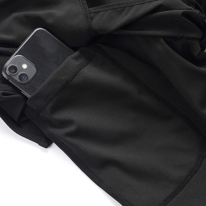Herren Fahrradhose 2-in-1 mit Sitzpolster – Atmungsaktiv & Schnell trocknend
