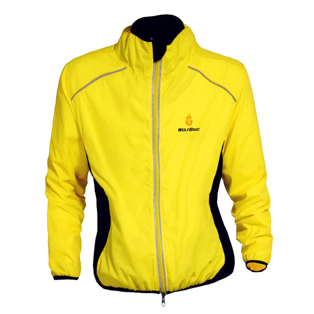 Herren Fahrradjacke Langarm – Wasserdicht, winddicht & reflektierend, MTB Jacke
