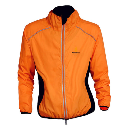 Herren Fahrradjacke Langarm – Wasserdicht, winddicht & reflektierend, MTB Jacke