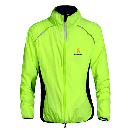 Herren Fahrradjacke Langarm – Wasserdicht, winddicht & reflektierend, MTB Jacke