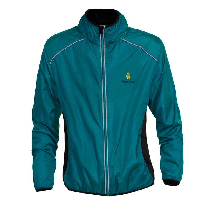 Herren Fahrradjacke Langarm – Wasserdicht, winddicht & reflektierend, MTB Jacke