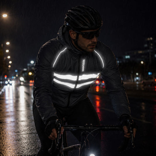 Herren Fahrradjacke mit Kapuze – Leicht, Atmungsaktiv & Winddicht