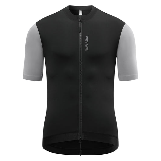 Herren Fahrradtrikot Kurzarm – Atmungsaktiv, Schnell trocknend, Elastisch
