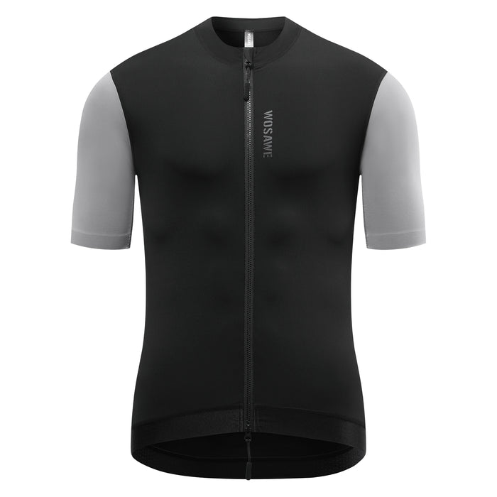 Herren Fahrradtrikot Kurzarm – Atmungsaktiv, Schnell trocknend, Elastisch