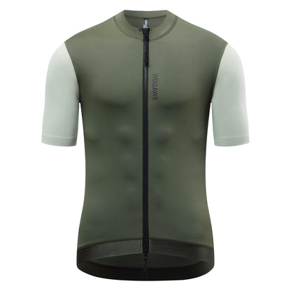 Herren Fahrradtrikot Kurzarm – Atmungsaktiv, Schnell trocknend, Elastisch