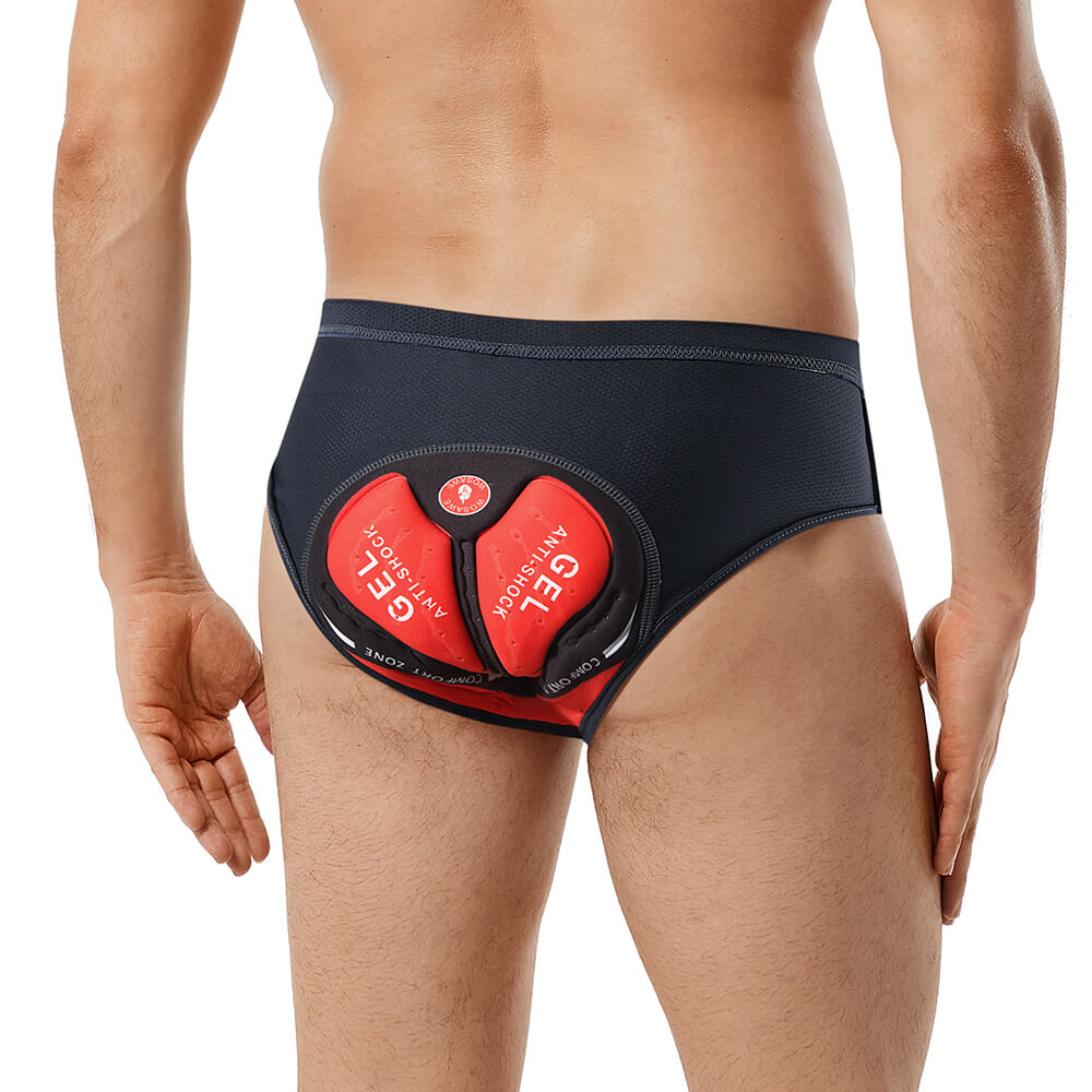 Herren Fahrradunterhose mit 3D-Gelpolster – Atmungsaktiv & Schnelltrocknend