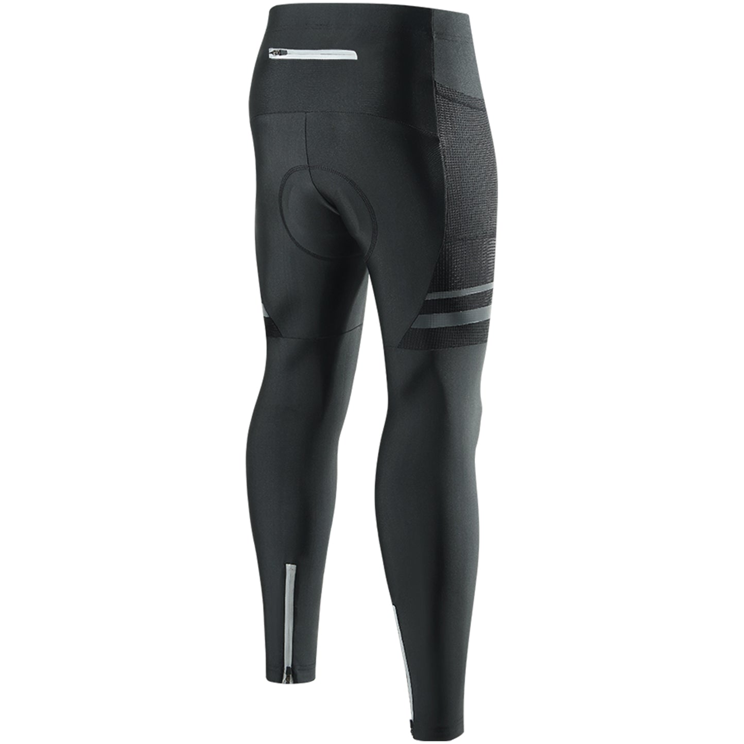 Herren Lange Fahrradhose mit Sitzpolster – Elastisch und atmungsaktiv