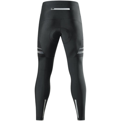 Herren Lange Fahrradhose mit Sitzpolster – Elastisch und atmungsaktiv
