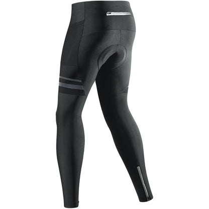 Herren Lange Fahrradhose mit Sitzpolster – Elastisch und atmungsaktiv