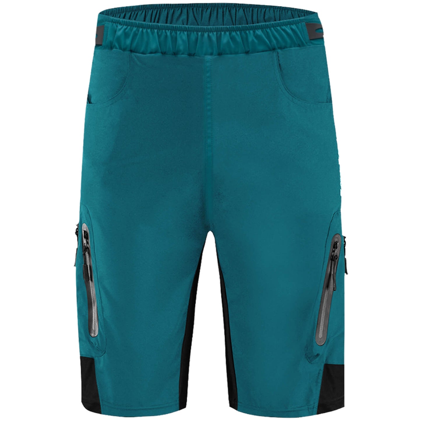 Herren MTB Fahrradhose mit integriertem Sitzpolster – Schnell trocknend, Lockerer Schnitt, Mehrere Taschen