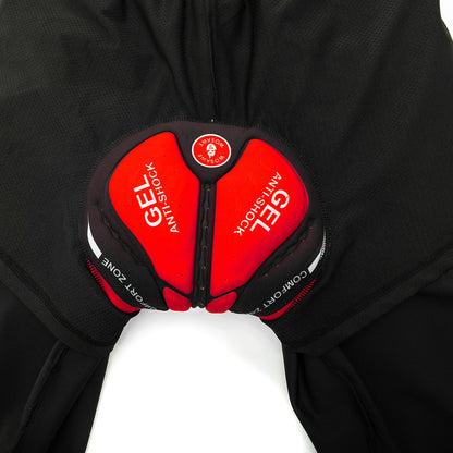 Herren MTB Fahrradhose mit integriertem Sitzpolster – Schnell trocknend, Lockerer Schnitt, Mehrere Taschen