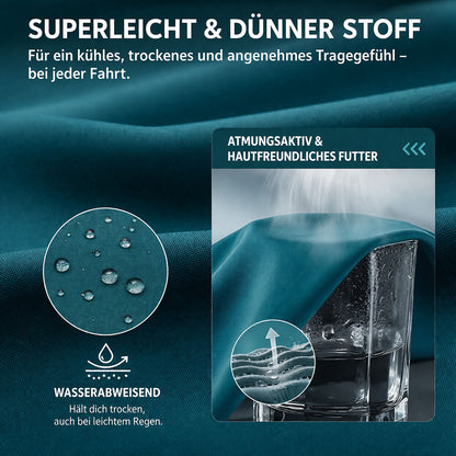 Herren MTB Fahrradhose mit integriertem Sitzpolster – Schnell trocknend, Lockerer Schnitt, Mehrere Taschen