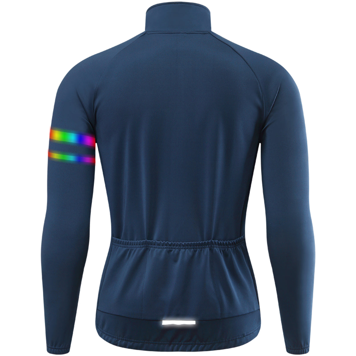 Herren Outdoor Fahrradjacke – Winddicht, mit Thermofleece und reflektierenden Elementen für Herbst und Winter