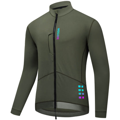 Herren Radjacke für Herbst und Winter – warm, winddicht und wasserdicht