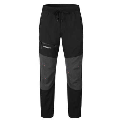Herren Winter Fahrradhose gefüttert mit Sitzpolster, windabweisend & warm