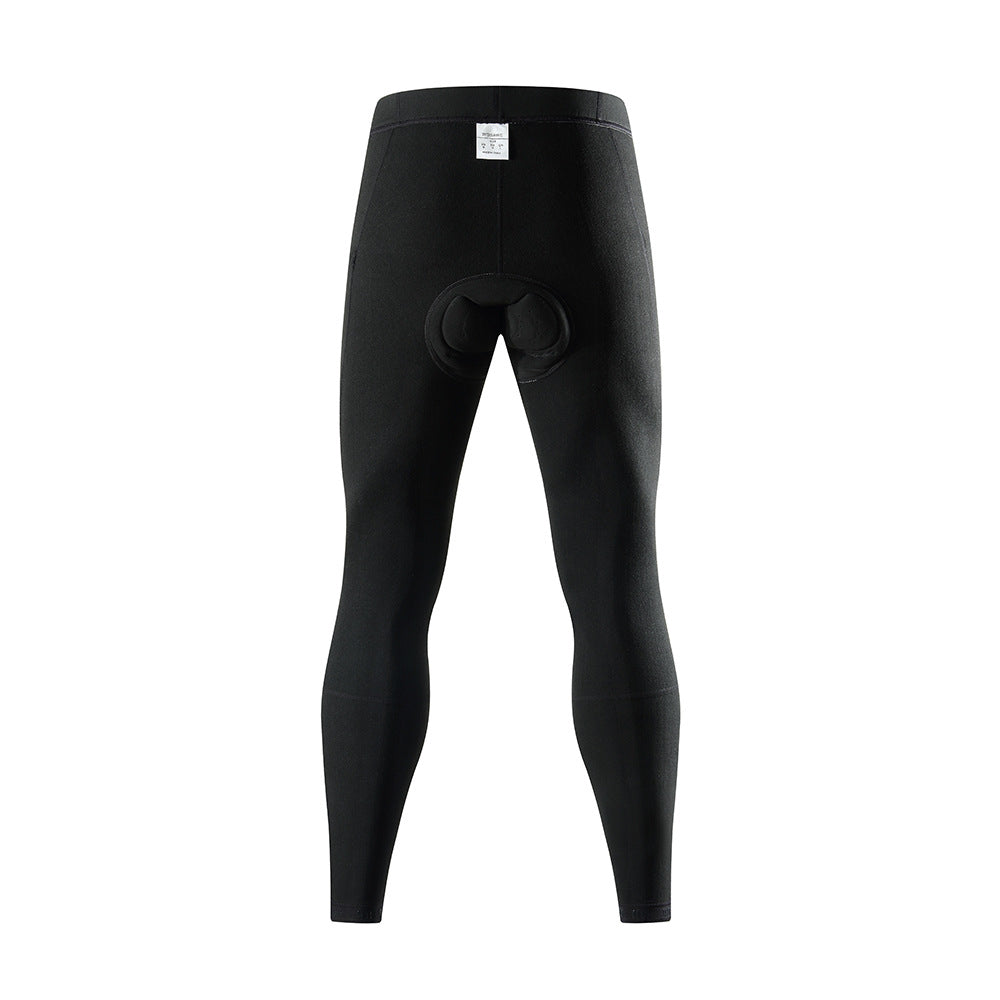 Herren Winter Fahrradhose mit Fleece-Futter und Sitzpolster – Warme Radhose