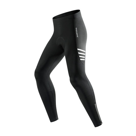 Herren Winter Fahrradhose mit Fleece-Futter und Sitzpolster – Warme Radhose