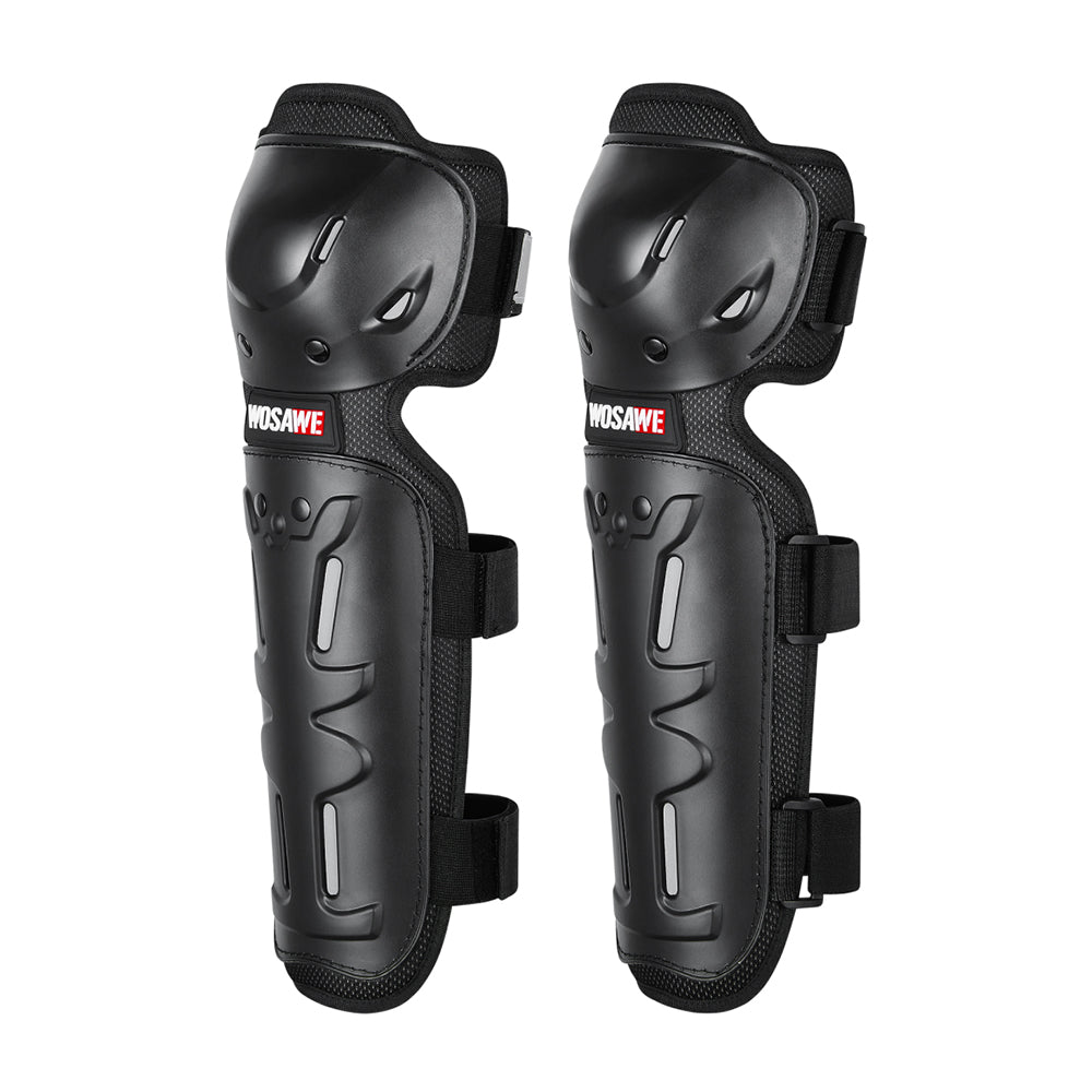 Motorrad Knieschoner & Ellenbogenschoner PE-Schale EVA Schwarz