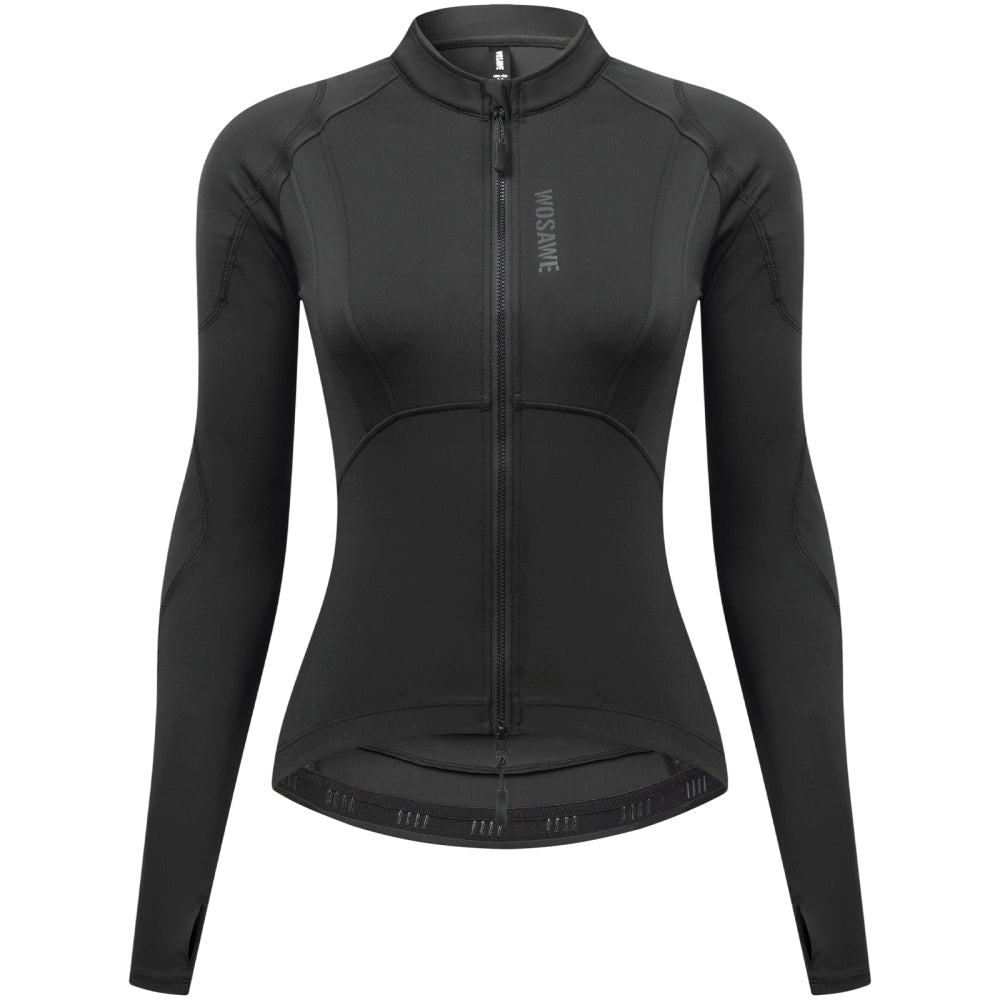 Motorradjacke Damen Atmungsaktiv & Elastisch mit Protektorentaschen (Ohne Protektoren)