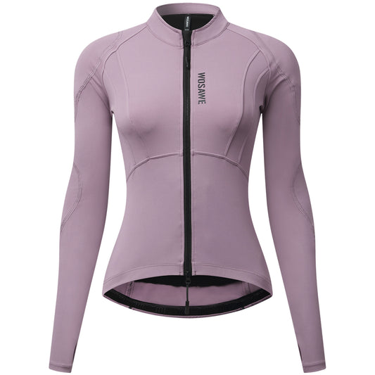 Motorradjacke Damen Atmungsaktiv & Elastisch mit Protektorentaschen (Ohne Protektoren)