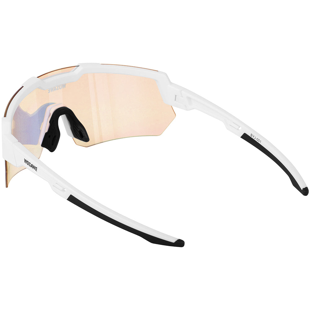 Photochromatische Fahrradbrille – TR90 Sportbrille mit UV400-Schutz für Damen und Herren