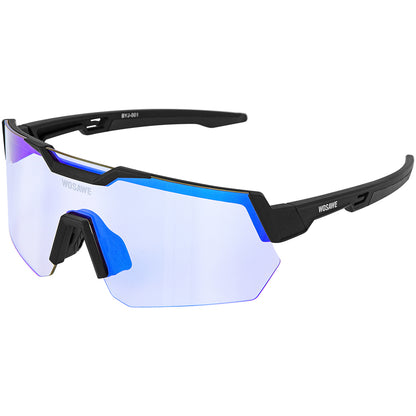 Photochromatische Fahrradbrille – TR90 Sportbrille mit UV400-Schutz für Damen und Herren