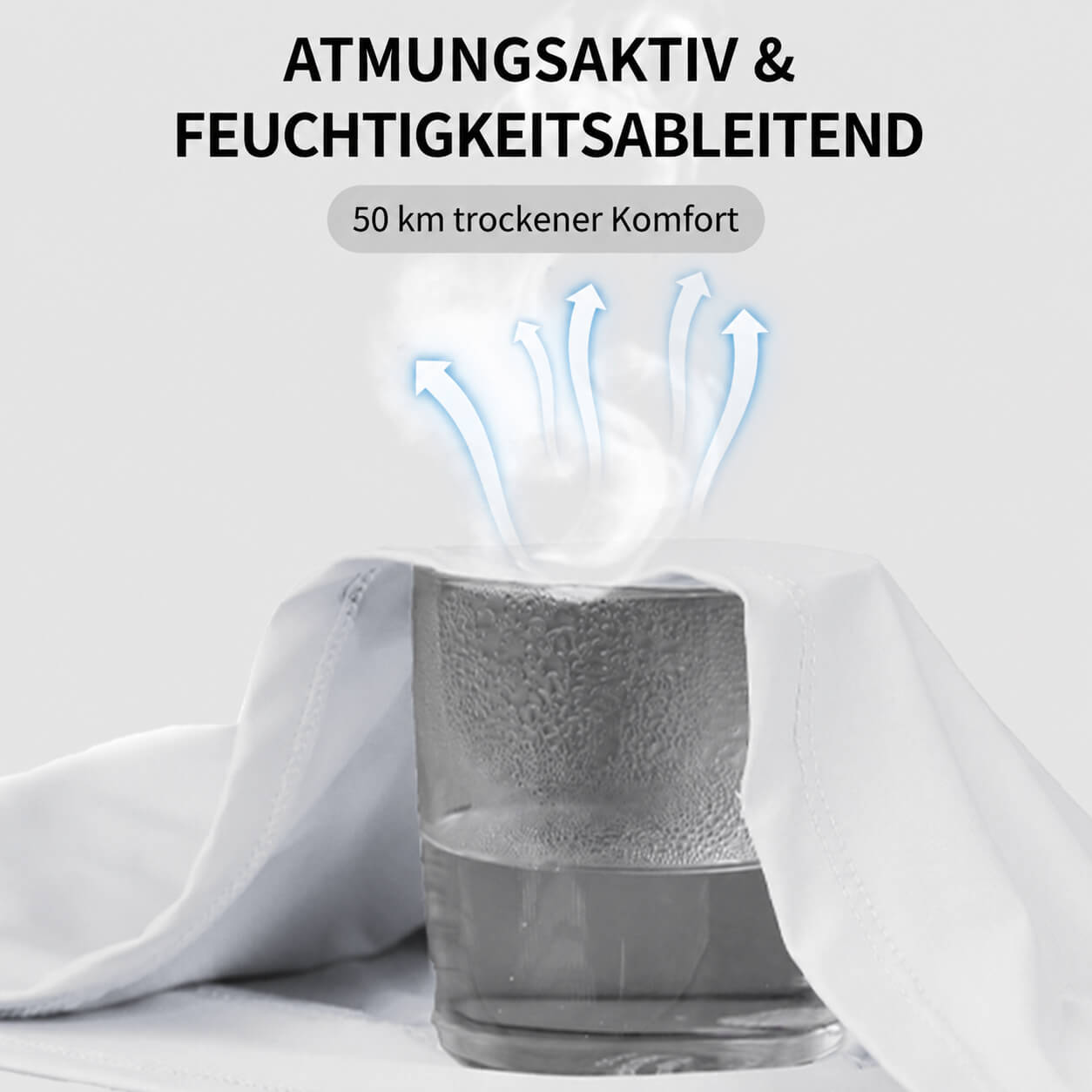 Radtrikot Herren Langarm mit 3 Rückentaschen – Leicht, Atmungsaktiv und Schnelltrocknend